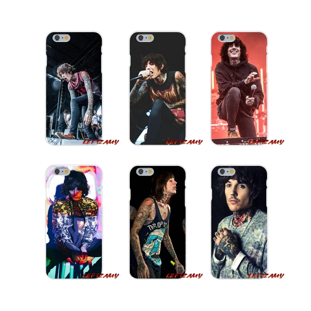 

For iPhone X XR XS MAX 4 4S 5 5S 5C SE 6 6S 7 8 Plus Oliver Sykes Bring Me the Horizon bmth Accessories Phone Cases Covers