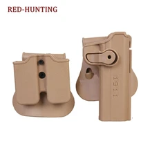Cinturón militar de Airsoft para caza, funda para pistola militar táctico, equipo de accesorios de tiro, color negro, Coyote IMI Colt 1911, 1911