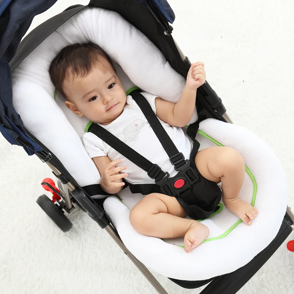 

Baby Car Safety Seat Cushion Sleeping Pad Child Safety Seat Mat For 0-2Y Cart Thicken Soft Pad Protection Trolley Chair Cushion