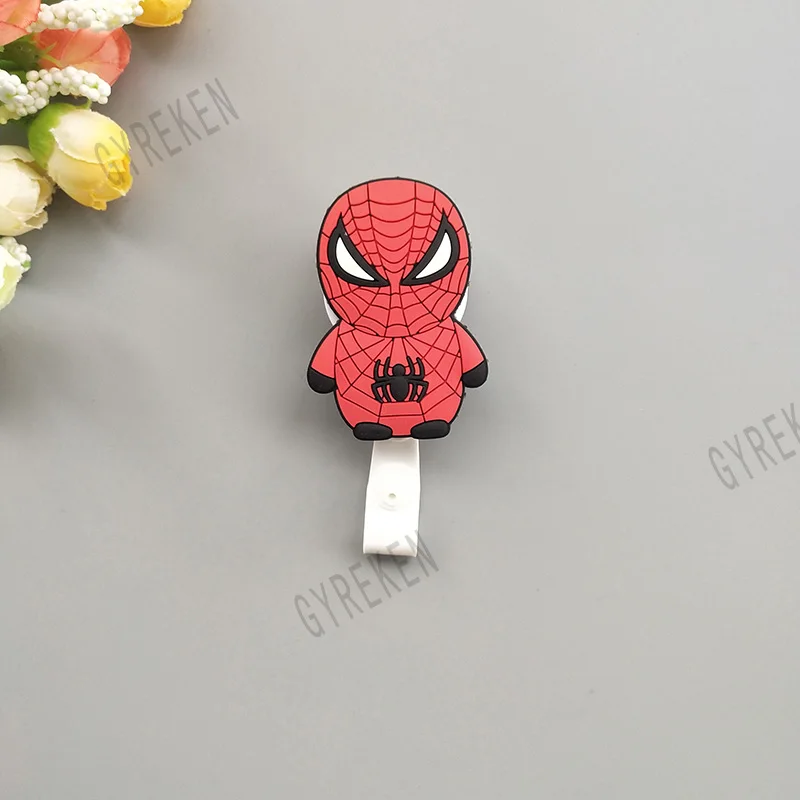 Kawaii Super Hero Retractable Badge Reel Cartoon Nurse High Quality Badge Reel Holder Pull ID Card Badge Holder Reel Wholesale