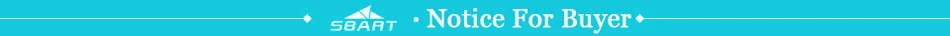 Notice For Buyer SBART Brand Shop