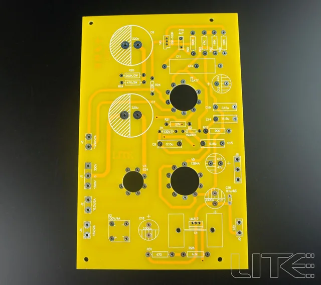 

LITE LSDY PCB Tube Preamplifier Regulated Power Supply Board Empty Circuit Board