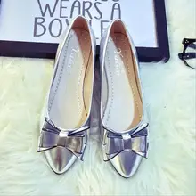 Г. Новая женская обувь с закрытым носком разноцветные женские осенние тонкие туфли из лакированной кожи на плоской подошве с острым носком женские сандалии 35-40