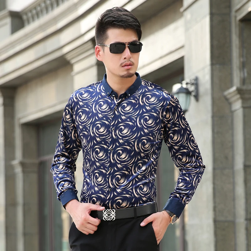 Manches Chemises De Casual Plein Hommes À Style Longues Slim Chemise Vêtements Hiver Britannique Robe wTX55dq