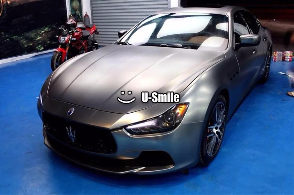 Matte-Satin-Chrome-Grey-Metallic-Vinyl-Film-06