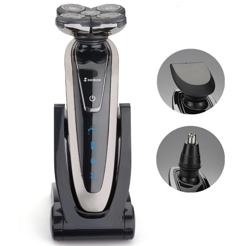 

3in1 waterproof shaver rechargeable Electric Shaver set wet dry Electric Razor For Men Face Care 5D Floating shaving machine