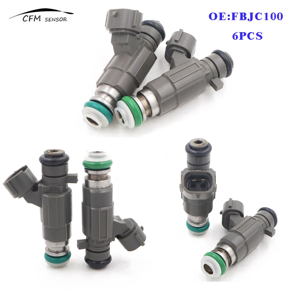 6PCS New FBJC100 Jecs Flow Matched Fuel Injector For Nissan Infinity 2.0 3.0 3.5 in Fuel
