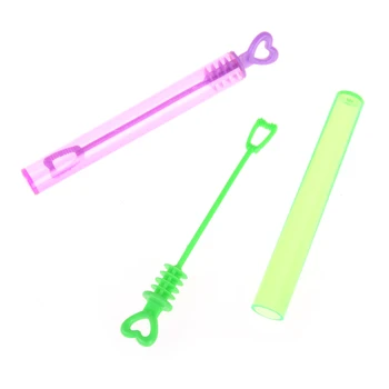 

5pcs Wedding Bubble Wand Heart Tube Bubble Stick Party Favours Table Decoration Party Accessories For Children