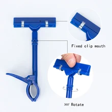 100 шт. красочные Поп-знак клип реклама тегов карты клип этикетки держатель ценника цена болтун Memo клип оснастки зажимы дисплей стойки