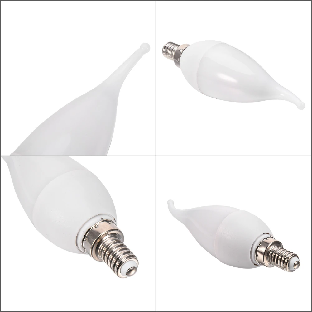 E12 лампочка-свеча, светильник-AC85-265V, три режима, светодиодный светильник-пламя, Мерцающий СВЕТОДИОДНЫЙ фонарь