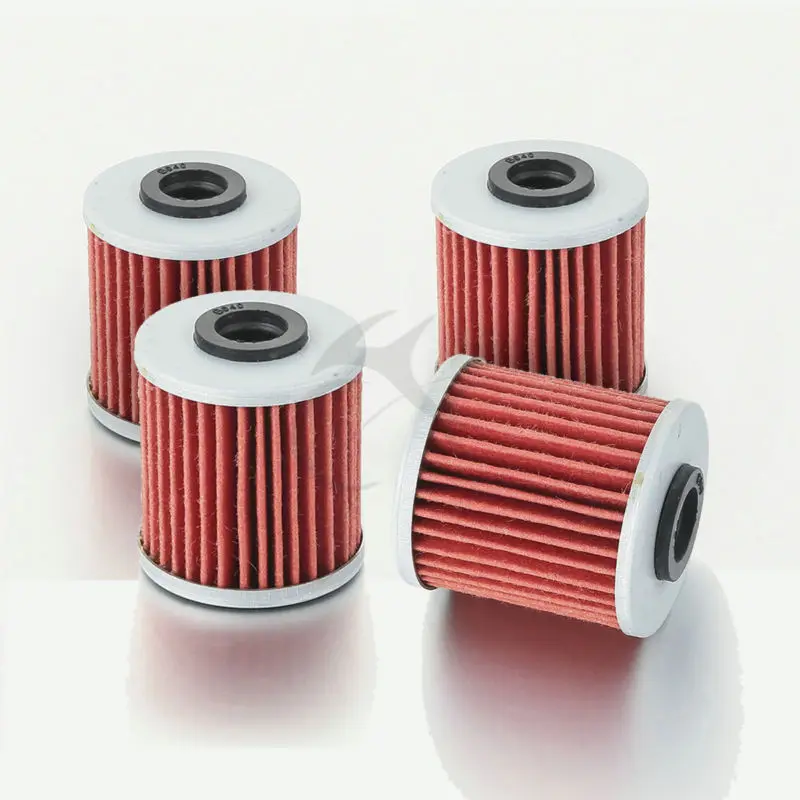Масляный фильтр для BETAMOTOR Evo 4T KAWASAKI KX250 KX250F SUZUKI RMZ250 RMZ450 4 шт.|filter core|filter cigarettefilter set |