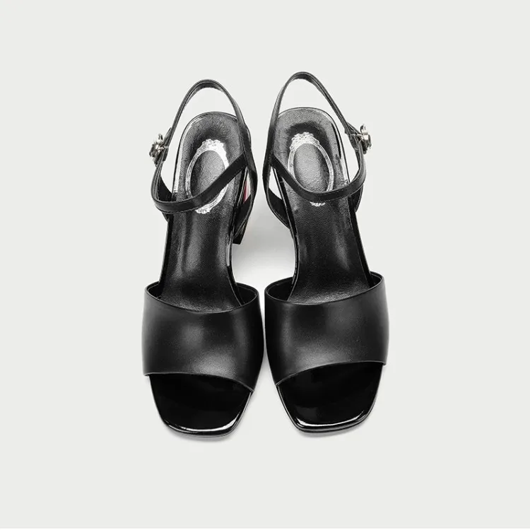 {zorssar} Sandalen 2018 Schuhe New Sommer Kleid Heels Party Offene Echtes spitze Tops Leder BeigeSchwarz Frauen Bridle Ankle sdrChQt