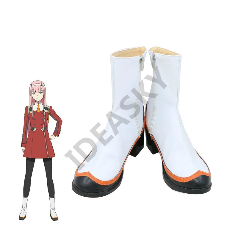 Darling in the franxx/Обувь для костюмированной вечеринки ichigo hiro zero two; обувь ROLECOS; женские ботинки; японская обувь для костюмированной вечеринки; 02