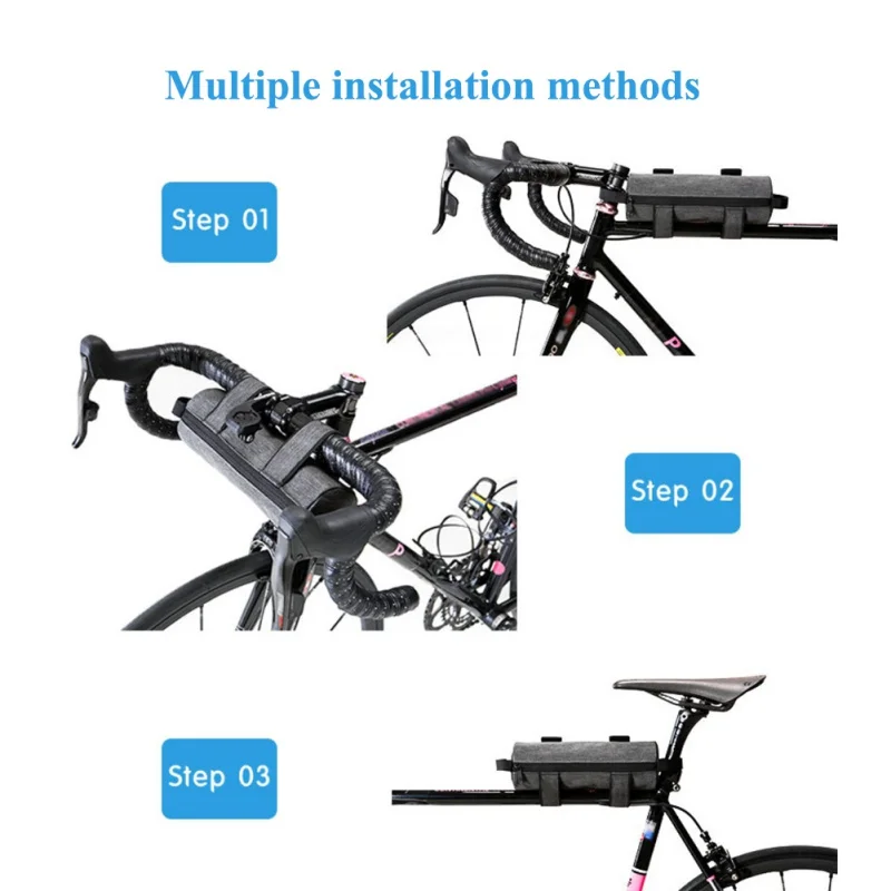 Велосипедная сумка верхняя велосипедная практичная Передняя посылка сумка на голову новая Дорожная Спортивная велосипедная балка кошелек-туба с изоляцией на открытом воздухе