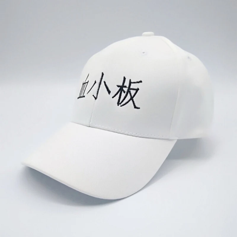 Аниме Hataraku Saibou Cells At Work бейсболка козырек Защита от солнца вышивка шляпа Snapback косплей реквизит