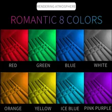 36 светодиодный RGB автомобильный атмосферный светильник для интерьера, пола, ног, декоративный светильник, USB беспроводной пульт дистанционного управления/управление музыкой, внутри неоновый светильник, полоса