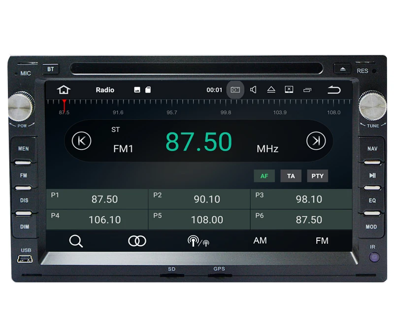 Excellent Android 8.0 Car DVD GPS Player For VW Volkswagen Passat B5 GOLF MK4 POLO JETTA Octa 8 Core 4G RAM 32G ROM Radio RDS DAB+Wifi/4G 2
