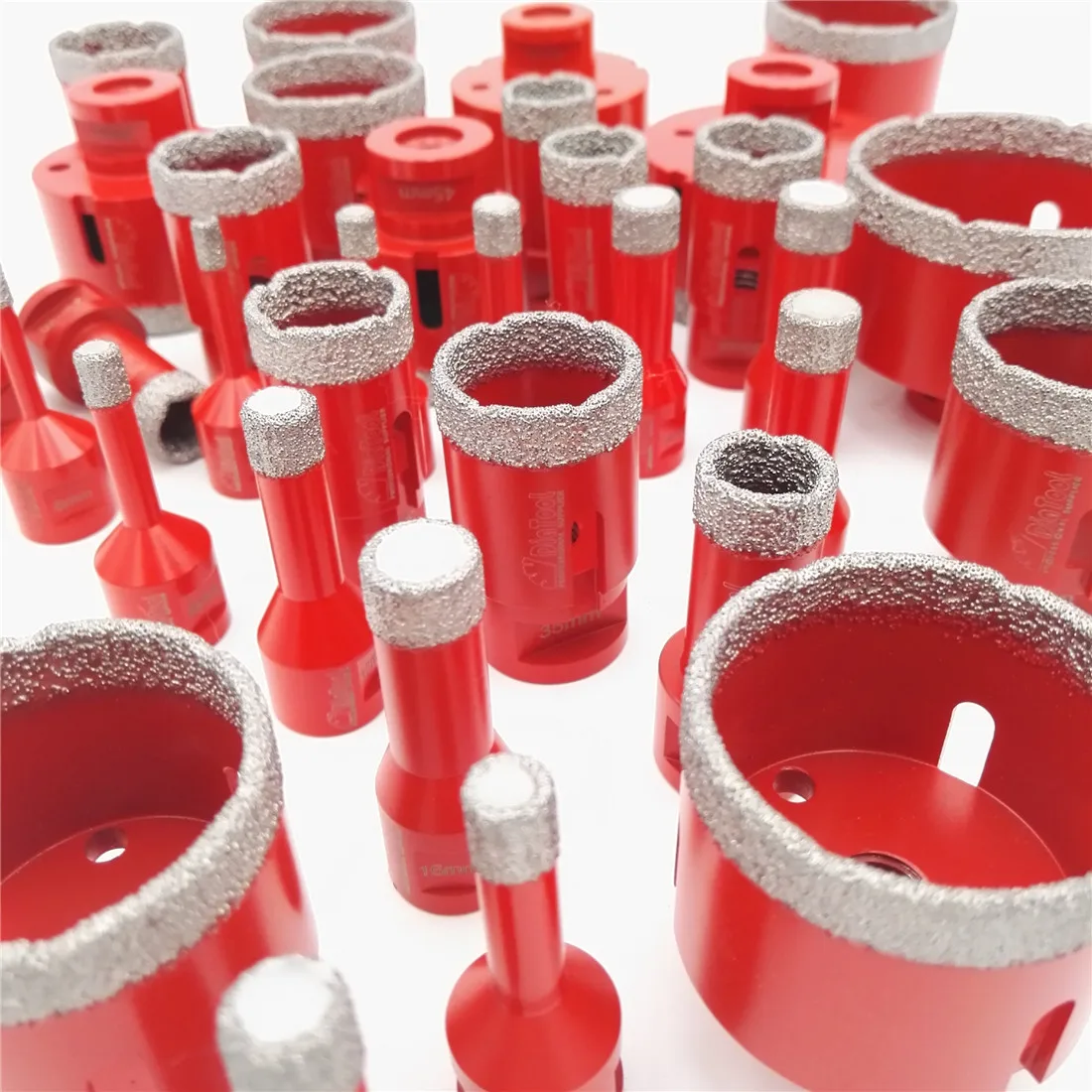 DIATOOL 1pc M14 Vacuum Brazed Diamond Drilling Core Bit Stone Drill Bit Diamond Drill Bit Diamond Hole Saw Drilling Bit Bell Saw