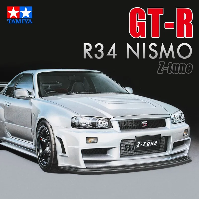 1 24 Scale Car Assembly Model Nismo Skyline Gtr R34 Z Tune Car Model Buidling Diy Kit Tamiya 242 Model Building Kits Aliexpress