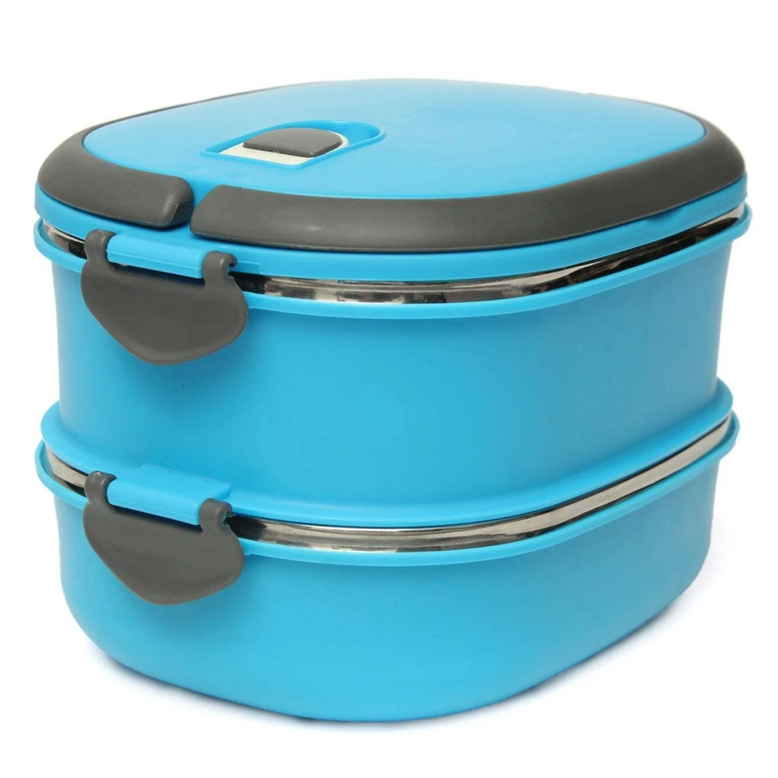 Горячая-компактная коробка для еды из нержавеющей стали два слоя Warmbox Bento box для пикника коробка для закусок доза чая контейнер для хранения продуктов