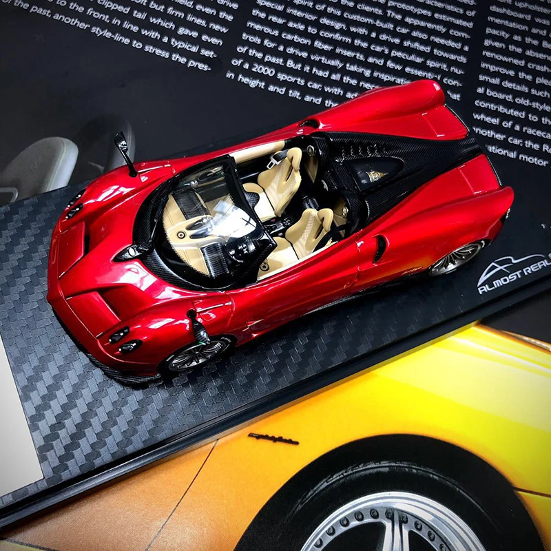 Новинка литой под давлением металлический 1/43 Pagani Wind Son модель кабриолета Supercar для