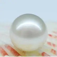 11-12 мм натуральный круглый ЮЖНОГО МОРЯ белый по оптовым ценам половина просверленные