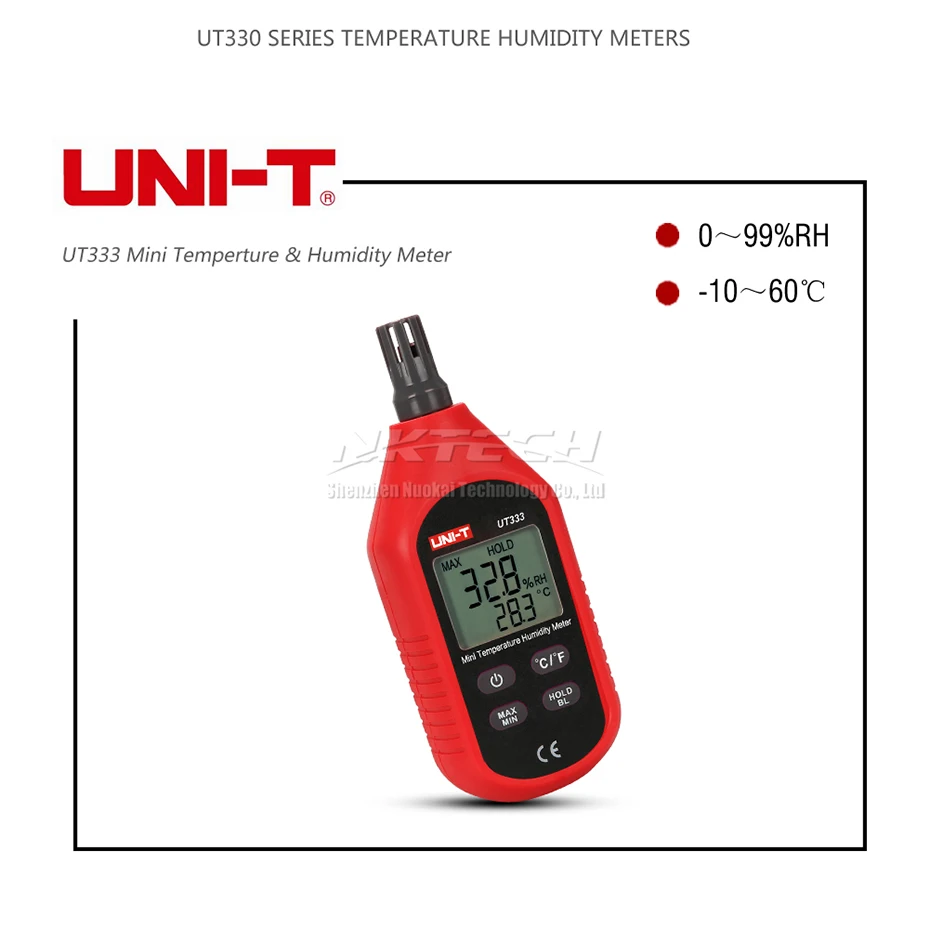 UNI-T UT333 UT353 UT363 UT383 Мини Измеритель температуры и влажности цифровой звуковой шум Анемометр люкс светильник Люксметр гигрометр