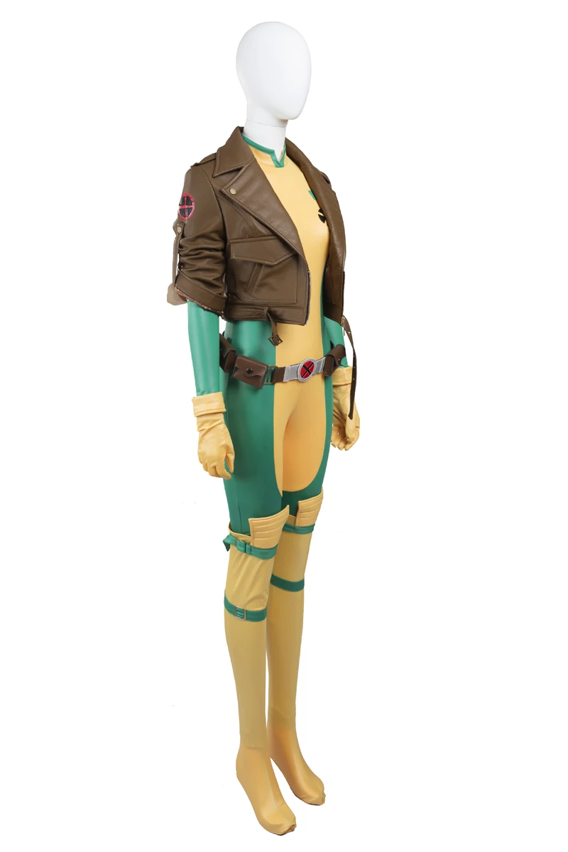 Новое поступление костюмов супер герой Икс-мен изгой косплей костюм куртка+ комбинезон любой размер высокое качество обтягивающий сексуальный костюм