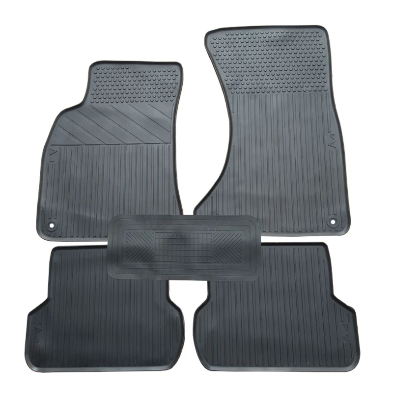 Special Rubber Car Floor Mats For 2006 2019 Year Audi A4 Durable