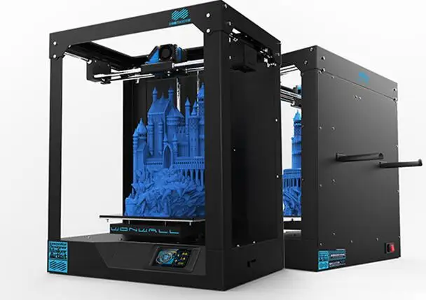 3D принтер 2017 сделай сам полностью металлический высокая точность большой размер