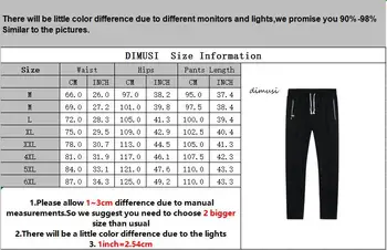 DIMUSI Mens Joggers Casual Pants Fitness Men Sportswear Tracksuit Bottoms Skinny Sweatpants Trousers Gyms Jogger Track Pants 6XL 6