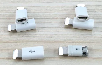 

100Pcs/lot Micro USB Cable Female to Male Adapter