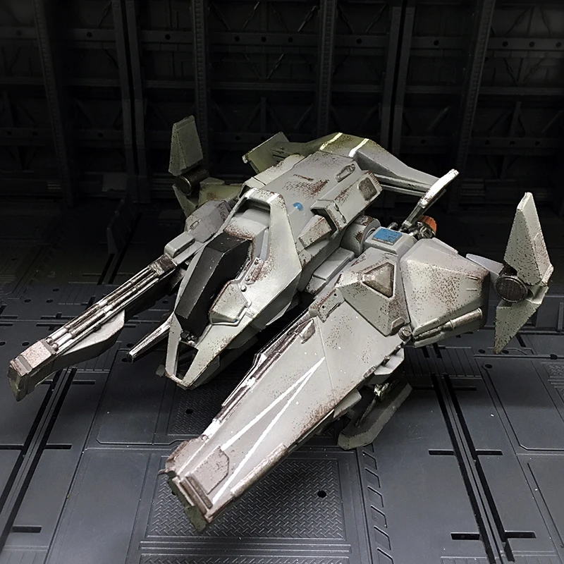 JOYTOY кислотный дождь 1:27 3D мордочка Военная двойная вилка модель алебарды блок