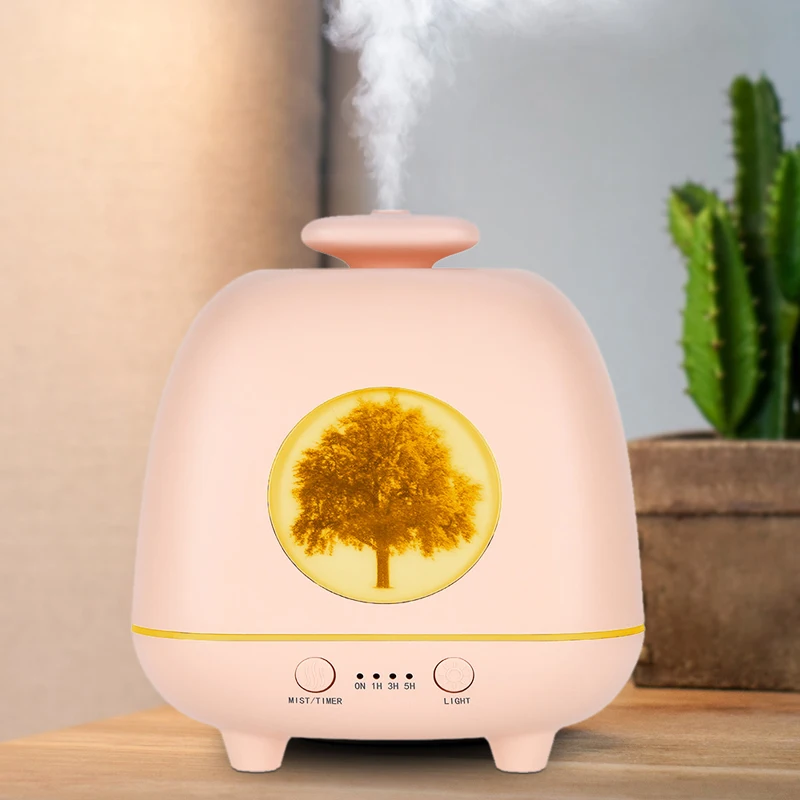 

230ML Ultrasonic Humidifier Aromatherapy Oil Diffuser With Changing LED Cool Mist Maker Electric Air Humidifier Aroma Diffuser