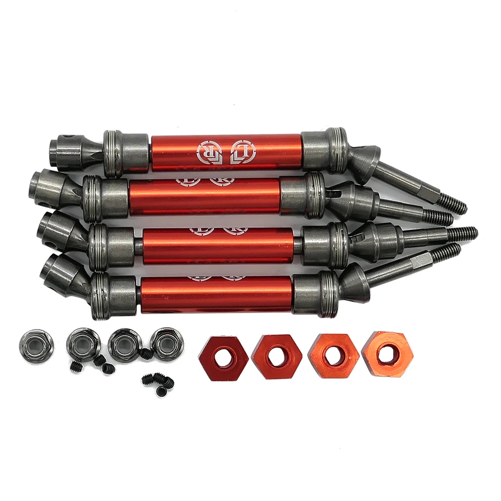 4 шт. #45 стальной передний/задний приводной вал Cvd для 6851R 6851X 6852R 6852X Traxxas 1/10 Stampede 4x4 VXL