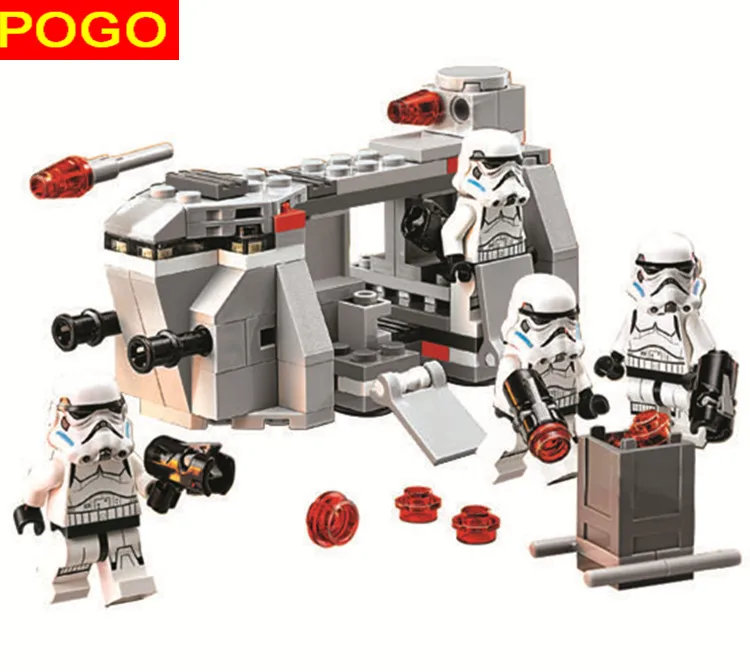 

POGO 10365 Royal Army transport aircraft Clone troops building blocks toys children gift Compatible With e