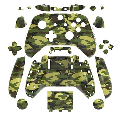 FROG Shell Button for Xbox One Slim Case Accessories Mod Kit Replacement Full Set Cover Housing For Xbox One S Controller