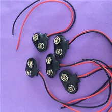 5PC ST076Y 9 V Battery Buckle 6F22 Battery Holder Type T and I Cable Connector Line length 15CM DIY Tool Parts Hi-Q On Sale цена 5PC ST076Y 9 V Battery Buckle 6F22 Battery Holder Type T and I Cable Connector Line length 15CM DIY Tool Parts Hi-Q On Sale цены онлайн