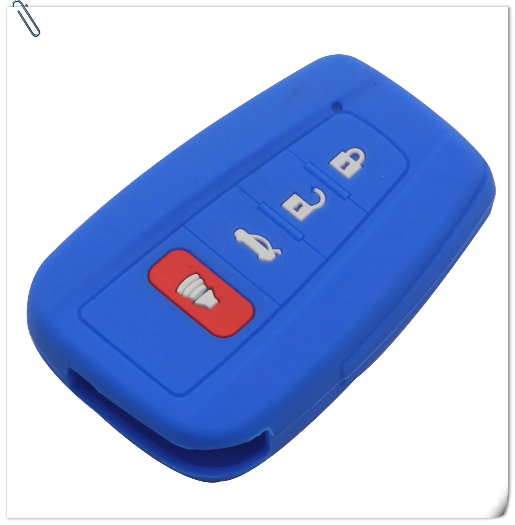 Keyforkess 30X custodia protettiva per telecomando portachiavi in Silicone per Toyota Camry CHR Prius Corolla RAV4 Hybrid Prius Skin Protector Protector 8 Keyforkess 30X custodia protettiva per telecomando portachiavi in Silicone per Toyota Camry CHR Prius Corolla RAV4 Hybrid Prius Skin Protector Protector -