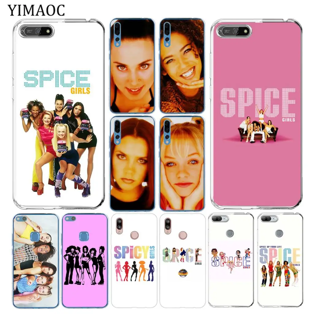 Мягкий силиконовый чехол для телефона YIMAOC spice girls Huawei Y7 Y6 Y9 Prime 2018 Honor 20 10 8 8C 8X 9X 9 Lite 7X