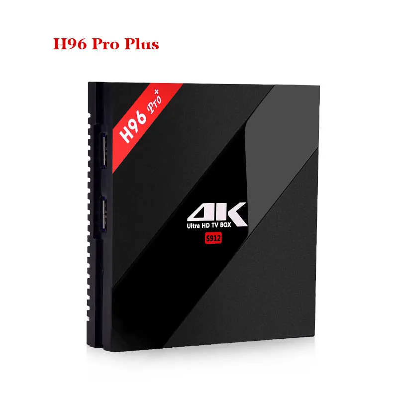 Original H96 Pro Plus android smart tv box 7.1 Amlogic S912 Octa Core 3G/64G dual wifi BT4.1 4K H96