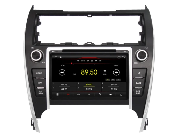 Best Navirider car dvd player multimedia autoradio android 8.1 wifi screen gps navigation for Toyota Camry 2012 euro version headunit 2
