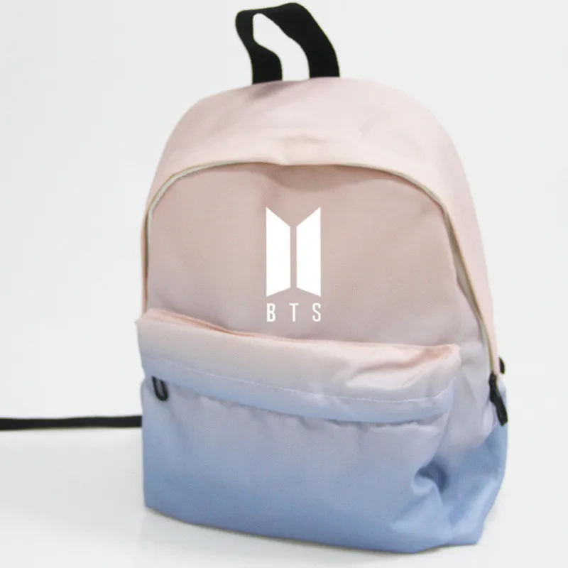

Youpop BTS WINGS Love Yourself KPOP Album Canvas Gradient Bag Jewelry Admission Package Backpack Cosmetic Bags SJB023