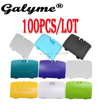 

100 pcs/lot New Multi-Color Choose Replacement Battery Cover Lid Door For GameboyColor GAME Console Syestem Boy Color GBO DMG