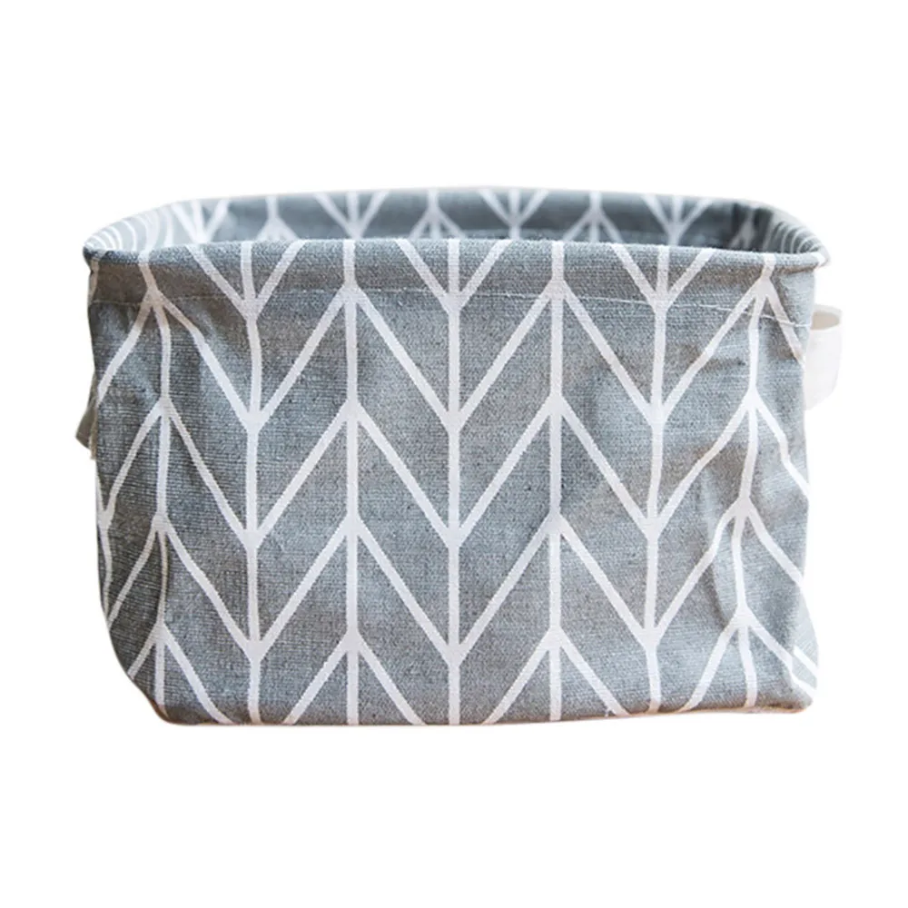

Foldable 5 Colors Storage Bin Closet Toy Box Container Organizer Fabric Basket Storage Bag office storage basket for toys