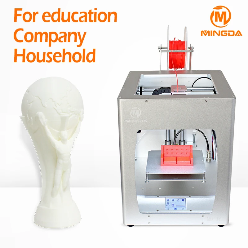  Shenzhen MINGDA MD-16 3d printer print size 160*160*160mm desktop personal 3d for gift/ cheap 3d printers 