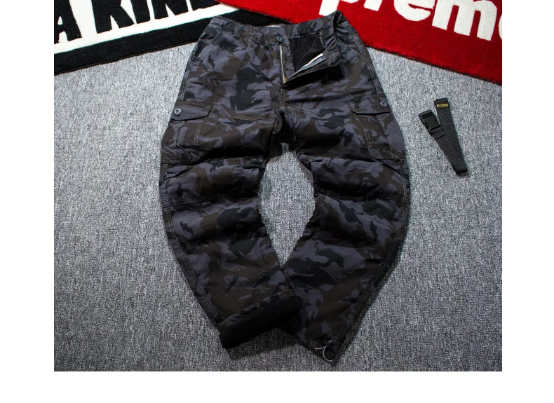 Военный, тактический ремень теплые брюки-карго зимние с флисовой подкладкой Повседневное длинные брюки мужские брюки со многими карманами