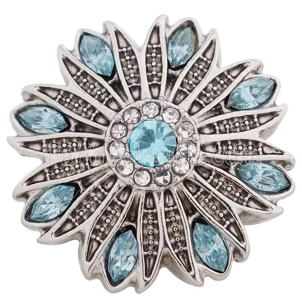 Partnerbeads new fashion snap button 8colors OEM ODM 18 20mm snaps jewelry fit snap bracelets font
