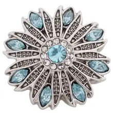 Partnerbeads new fashion snap button 8colors OEM ODM 18 20mm snaps jewelry fit snap bracelets necklace