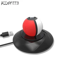 ALLOYSEED USB Зарядное устройство Док-станция для kingd переключатель NS Poke ball Plus контроллер тип-c зарядная подставка для Pokeball Plus Eevee